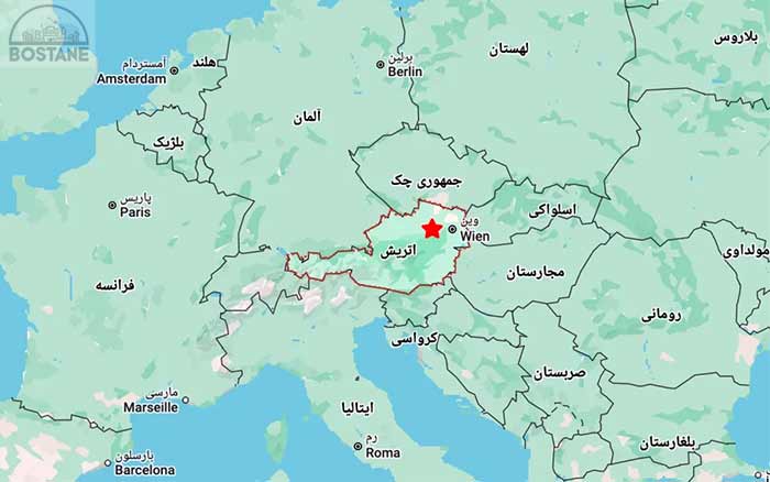 همسایگان اتریش و روابط مرزی